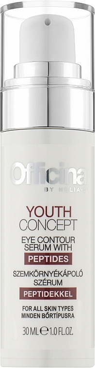 Сыворотка для контура глаз с пептидами - Helia-D Officina Youth Concept Eye Contour Serum — фото N1