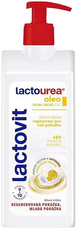 Лосьйон для тіла - Lactovit LactoUrea Oleo Body Lotion — фото N1