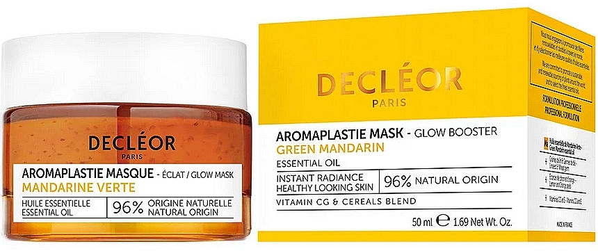 Маска для лица - Decleor Green Mandarin Aromaplastie Glow Mask — фото N1