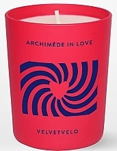 Velvetvelo Archimede In Love - Парфумована свічка — фото N1