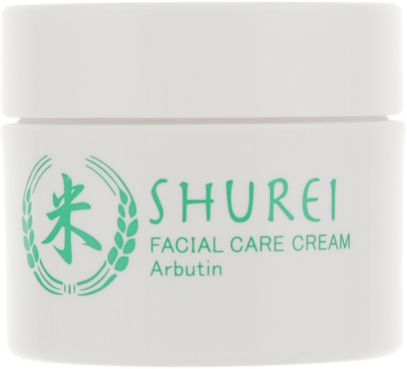 Отбеливающий крем для лица с арбутином - Shurei Facial Care Cream Arbutin