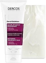Бальзам-кондиціонер для відновлення густоти та об'єму тонкого та ослабленого волосся - Vichy Dercos Densi-Solutions Restoring Thickening Balm — фото N2
