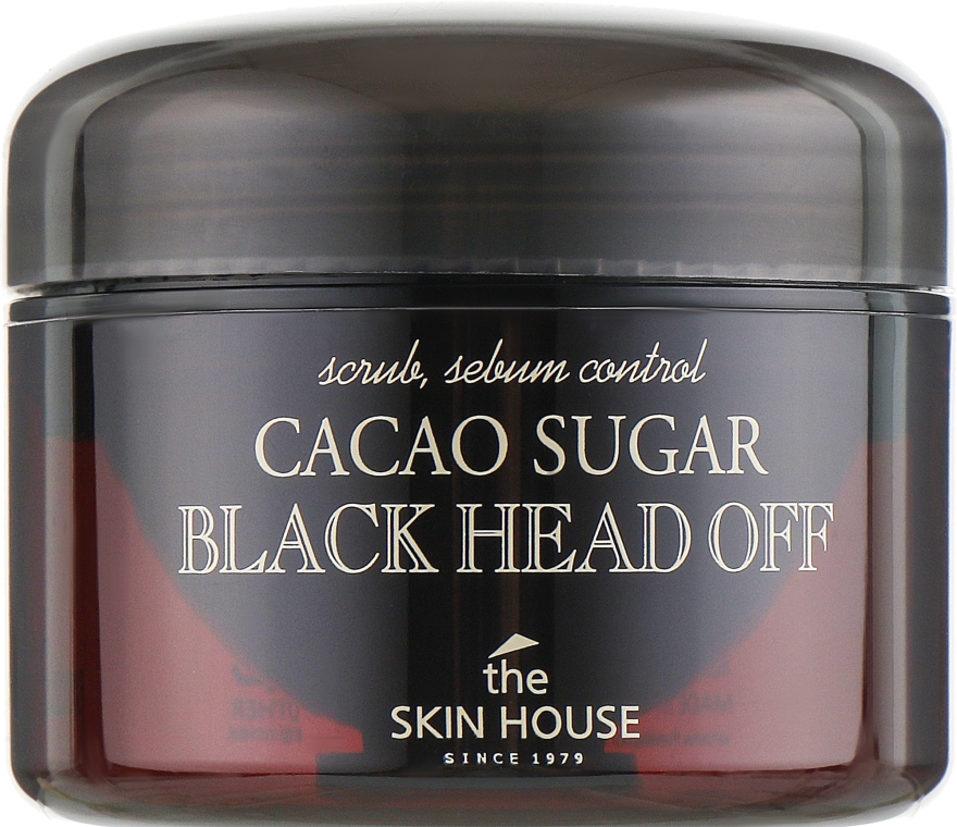 Скраб проти чорних цяток з коричневим цукром і какао - The Skin House Cacao Sugar Black Head Off — фото N2
