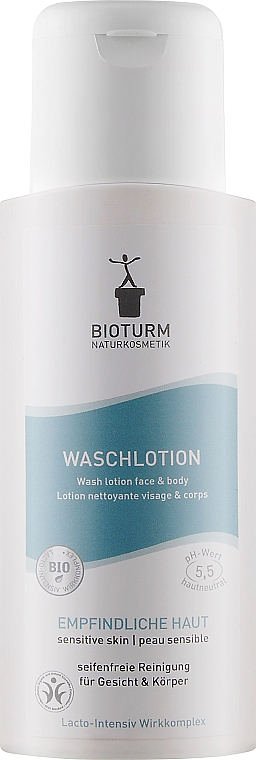 Очищувальний лосьйон для обличчя й тіла - Bioturm Cleansing Lotion№12 — фото N1