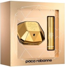 Духи, Парфюмерия, косметика Paco Rabanne Lady Million - Набор (edp 50ml + mini 10ml)