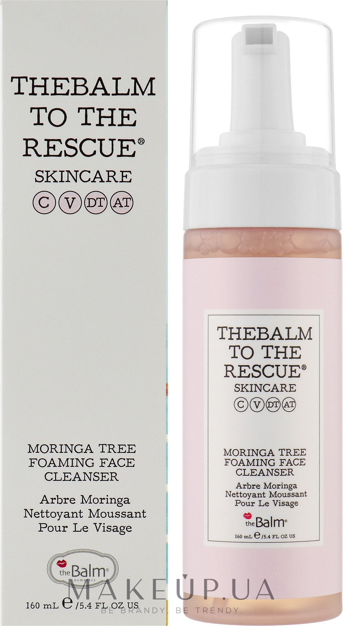 Пінка для вмивання - theBalm To The Rescue Moringa Tree Foaming Face Cleanser — фото 160ml