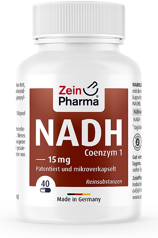 Пищевая добавка "НАДН", 15 мг - Zein Pharma Nadh — фото N1