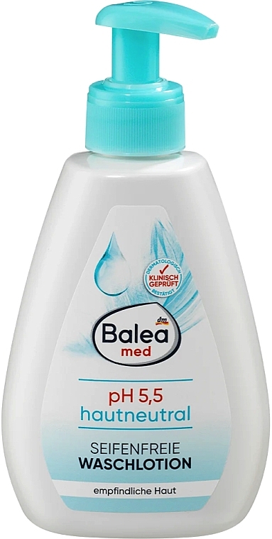 Лосьон для умывания без мыла, pH 5,5 - Balea Med Soap-Free Wash Lotion pH 5,5