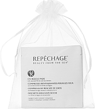 Патчі під очі з фільтратом морських водоростей і екстрактами чаю - Repechage Beauty From The Sea Eye Rescue Pads with Seaweed Filtrate and Tea Extracts (саше) — фото N2