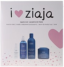 Парфумерія, косметика Набір - Ziaja (mousse/200ml + soap/300ml + ser/50ml + ton/200ml)