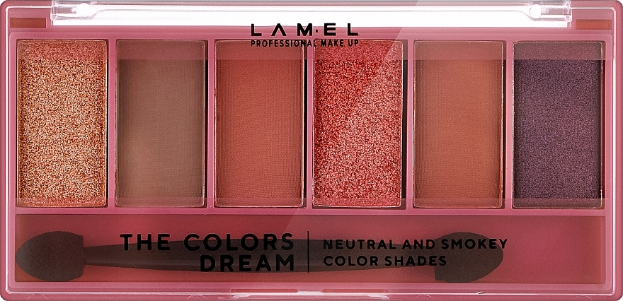 Набор теней для век - LAMEL Make Up The Colors Dream — фото N6