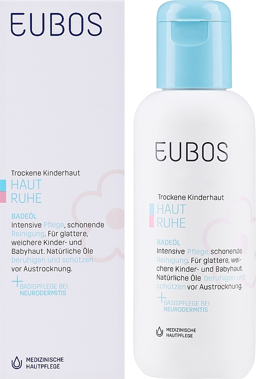 Детское масло для ванны - Eubos Med Haut Ruhe Baby Bath Oil — фото N2