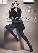 Колготки для жінок "Dimension 3D", 50 Den, Nero - Veneziana — фото N1