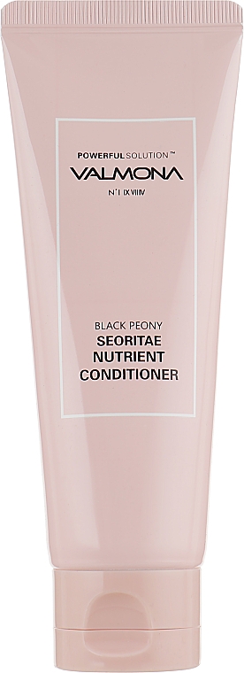 Кондиціонер для волосся з екстрактом чорних бобів - Valmona Powerful Solution Black Peony Seoritae Nutrient Conditioner — фото N1