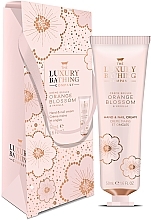 Крем для рук и ногтей - Grace Cole The Luxury Bathing Creme Brulee, Orange Blossom & Vanilla Hand & Nail Cream — фото N1