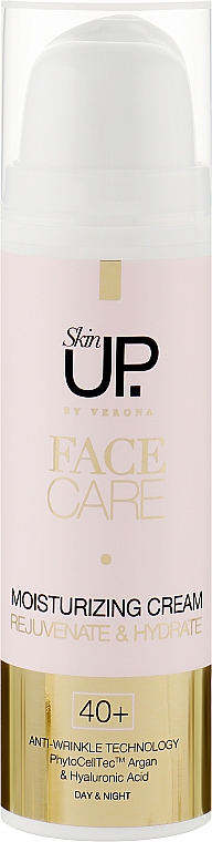 Интенсивно увлажняющий крем для лица SPF 8 - Verona Laboratories Skin UP Face Care SPF 8 40+  — фото N4