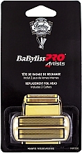 Сетка + нож к шейверу FXFS2GE - Babyliss Pro 4ARTIST Replacement Foli Head Gold — фото N2