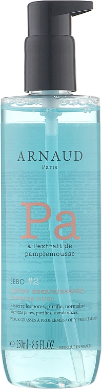 Очищуючий лосьйон оздоровлюючий для жирної шкіри - Arnaud Lotion Assainissante — фото N1