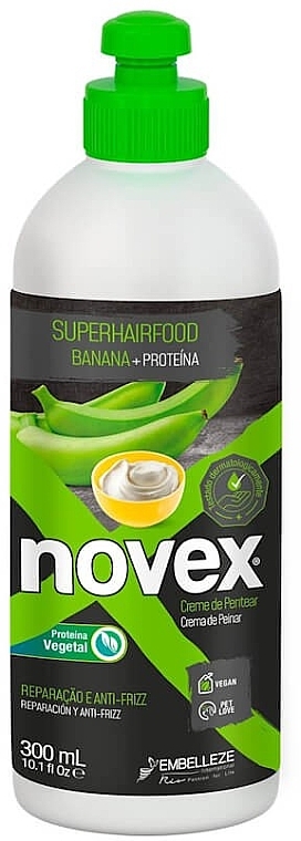 Несмываемый кондиционер для волос "Банан" - Novex Leave In SuperHairfood Banana — фото N1