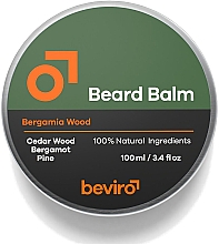 Бальзам для бороди - Beviro Bergamia Wood Beard Balm — фото N3