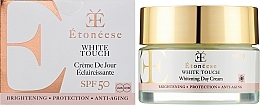 Дневной крем для лица - Etoneese White Touch Whitening Day Cream SPF 50 — фото N2