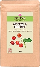 Порошок для волос - Sattva Acerola Cherry Herbal Hair Dye Addition — фото N1