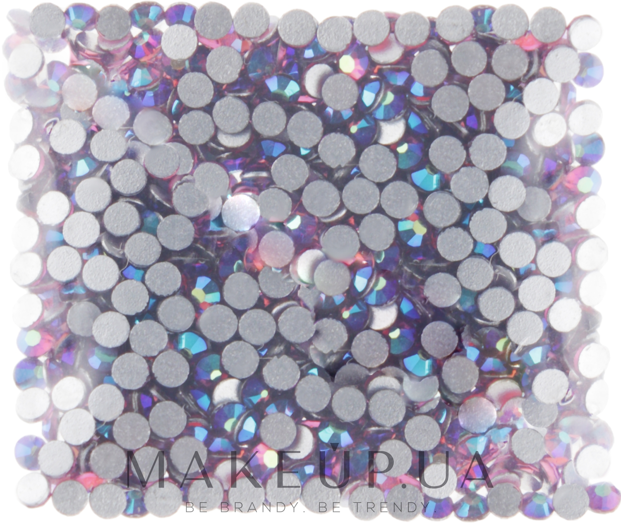 Декоративные кристаллы для ногтей "Fucsia AB", размер SS 04, 500 шт. - Kodi Professional — фото 500шт