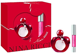 Парфумерія, косметика Nina Ricci Nina Rouge - Набір (edt/50ml + lipstick/2.5g)