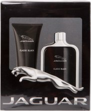 Духи, Парфюмерия, косметика Jaguar Classic Black - Набор (edt/100ml + sh/gel/200ml)