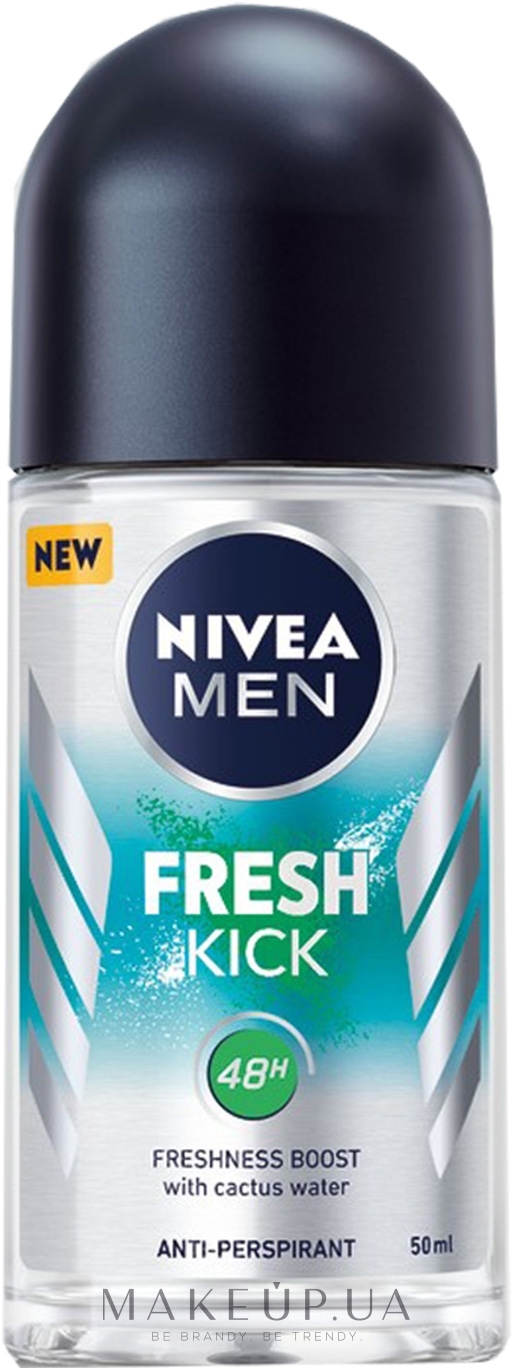 Антиперспирант - NIVEA MEN Fresh Kick 48H Antiperspirant  — фото 50ml