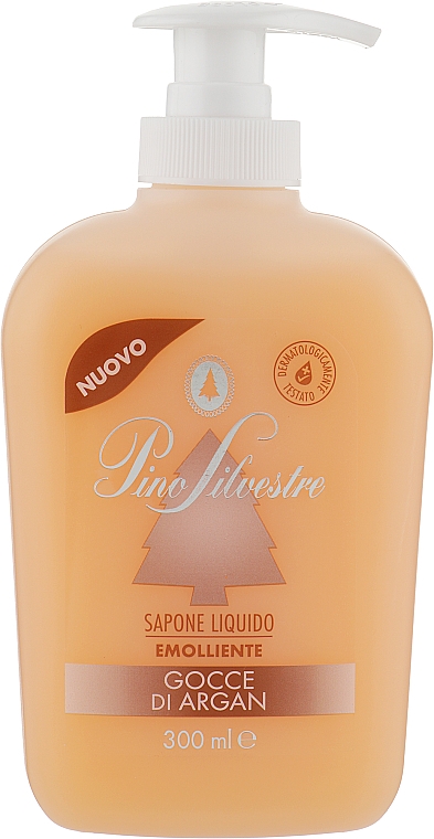 Жидкое мыло с аргановым маслом для рук - Pino Silvestre Sapone Liquido Gocce Di Argan