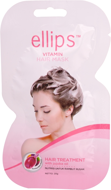 Маска для волос "Терапия для волос" с маслом жожоба - Ellips Vitamin Hair Mask Hair Treatment