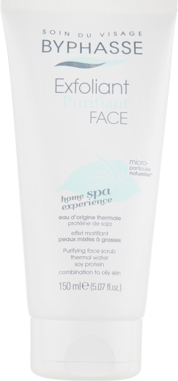 Скраб для лица для комбинированной кожи "SPA-уход на дому" - Byphasse Home Spa Experience Purifying Face Scrub Combination To Oily Skin