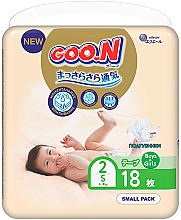 Парфумерія, косметика Підгузки Premium Soft для дітей (S, 4-8 кг, 18 шт) - Goo.N