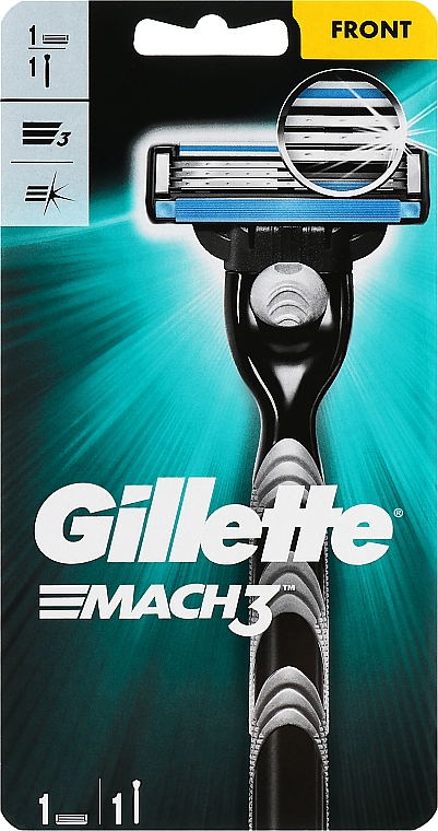 Бритвенный станок со сменной кассетой - Gillette Mach3