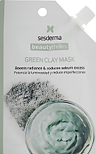 Парфумерія, косметика Маска із зеленої глини - SesDerma Laboratories Beauty Treats Green Clay Mask