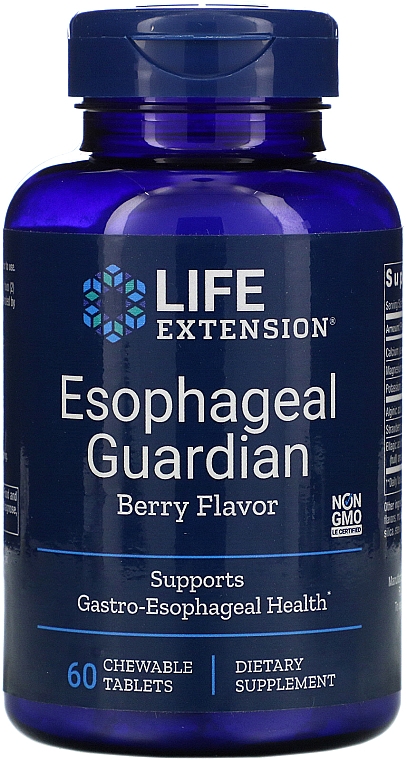 Пищевая добавка "Защита пищевода" - Life Extension Esophageal Guardian Berry Flavor — фото N1