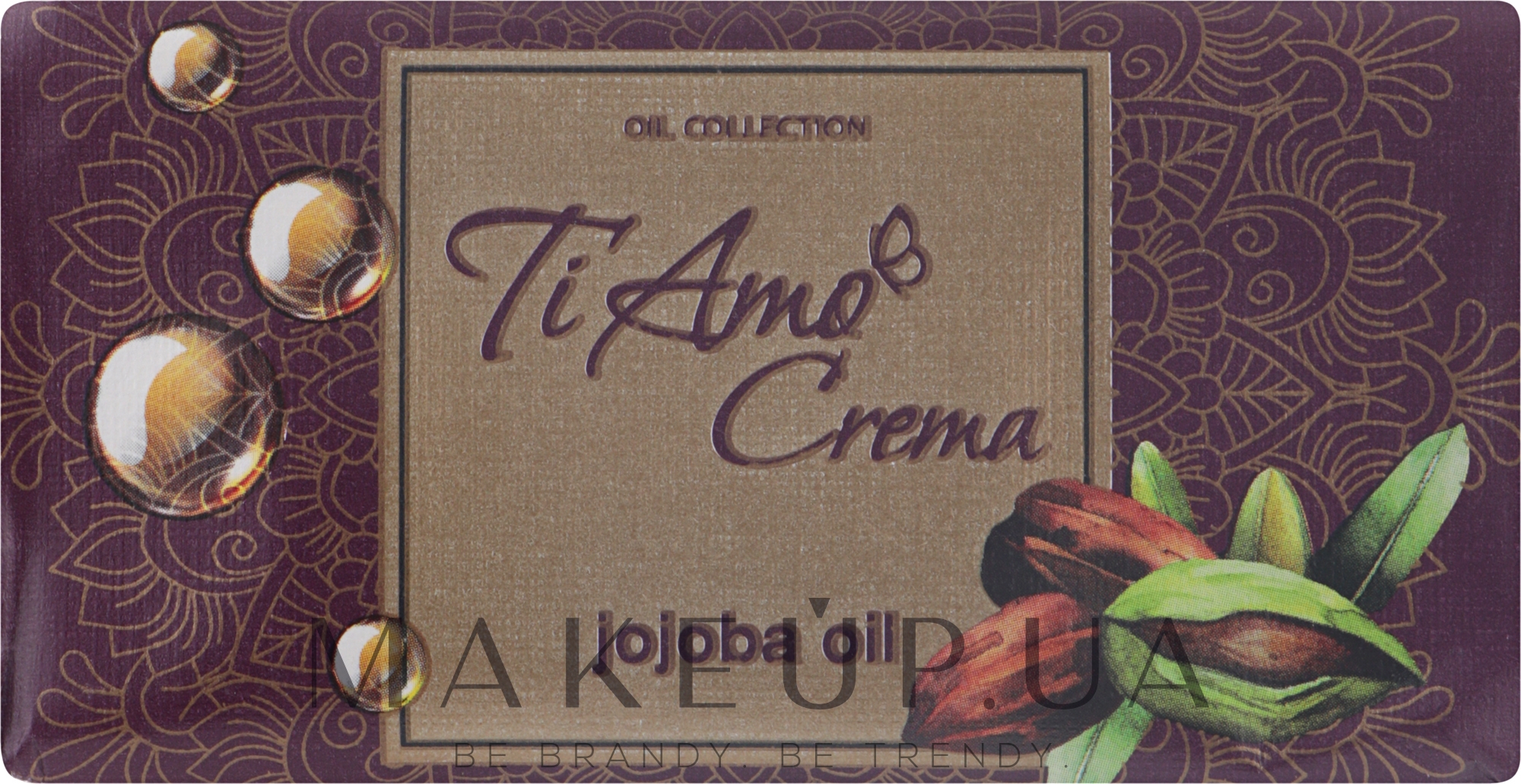 Крем-мило "З олією жожоба" - Миловарні традиції Ti Amo Crema — фото 125g