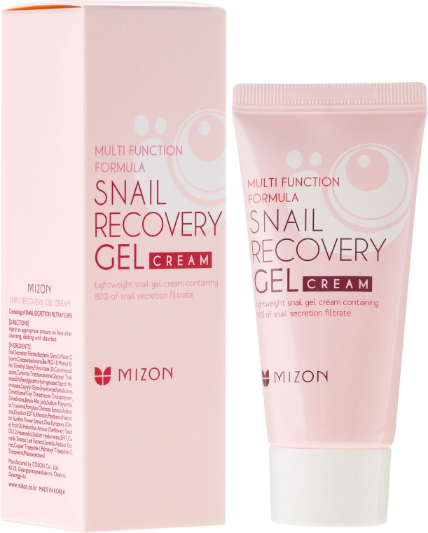Улиточный гель-крем - Mizon Snail Recovery Gel Cream