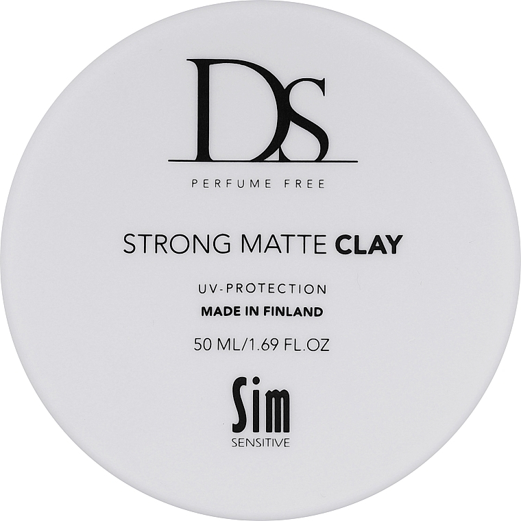 Матова глина для волосся - Sim Sensitive DS Strong Matte Clay — фото N1