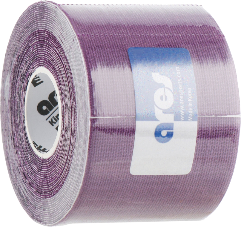 Кінезіо тейп "Purple" - Ares Kinesio Tape Standart — фото N2