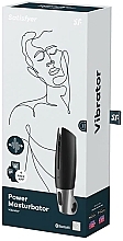 Умный вибрационный мастурбатор - Satisfyer Power Masturbator Black Silver — фото N3