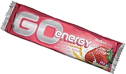 Протеїновий батончик "Полуниця в йогурті" - BiotechUSA GO Energy Bar Strawberry Yogurt — фото N1