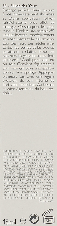 Відновлюючий лосьйон для шкіри навколо очей - Declare Perfect Eye Fluid — фото N3
