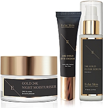 Набор - Eclat Skin London 24k Gold (ser/60ml + cr/50ml + eye/cr/15ml) — фото N1