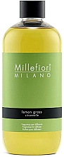 Наполнение для аромадиффузора - Millefiori Milano Natural Lemon Grass Diffuser Refill — фото N1