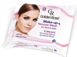 Парфумерія, косметика Серветки для зняття макіяжу - Golden Rose Make-Up Remover Wipes