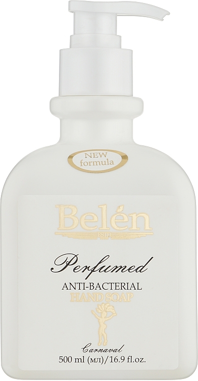 Антибактеріальне парфумоване мило "Карнавал" - Belen Perfumed Anti-Bakterial Hand Soap Carnaval — фото N1