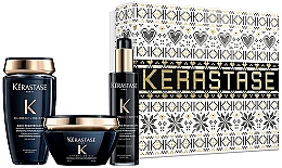 Парфумерія, косметика Набір - Kerastase Chronologiste Gift Set (shmp/250ml + h/mask/200ml + ser/150ml)