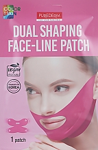 Парфумерія, косметика Маска-ліфтинг для підборіддя, щік і рота - Purederm Dual Shaping Face-Line Patch